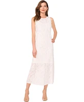Vince Camuto Women's Sleeveless Textured-Lace Maxi Dress