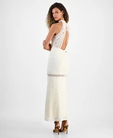 Guess Women's New Liza High-Neck Sleeveless Dress