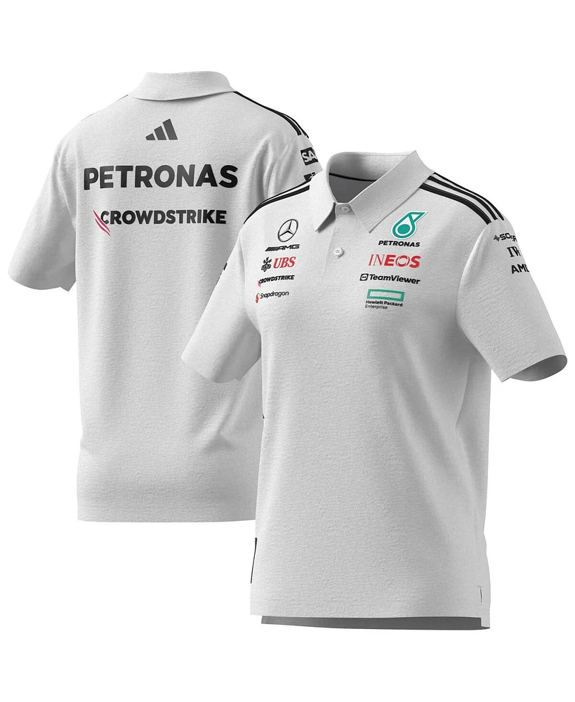 Adidas Women's White Mercedes-amg Petronas F1 Team Wear Top