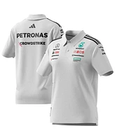 Adidas Women's White Mercedes-amg Petronas F1 Team Wear Top