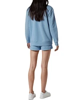 Three Dots Women's Christy Long-Sleeve Hooded Sweatshirt