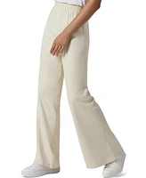 Three Dots Women's Bao High-Rise Wide-Leg Pants