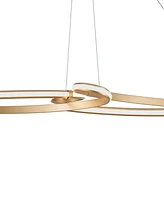Dainolite 3" Metal Nola Led Pendant