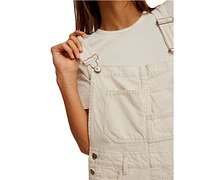 Free People Ziggy Cotton Denim Overalls