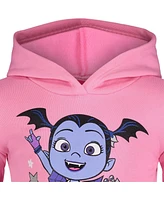 Vampirina Disney Girls Pullover Fleece Hoodie and Leggings Outfit Set Toddler|Child