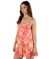 Hurley Juniors' Tropic Dreams Mini Cover-Up Dress