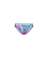 Sunshine 79 Women's Bottoms Swim Swirltopia Shirred Side Hipster
