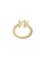 The Lovery Golden Bar Ring 14K Gold