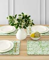 Laura Ashley Adain Palace Cork Placemats Set of 4, 16" x 12"