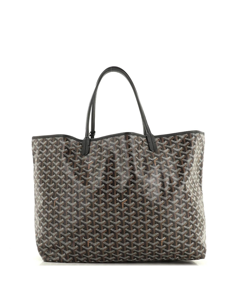 Pre-Owned Goyard Gm Saint Louis Tote Coated Canvas