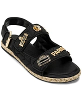 Karl Lagerfeld Paris Women's Charlay Rue Pins Espadrille Flat Sandals