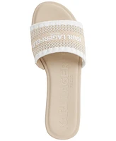 Karl Lagerfeld Paris Women's Cairra Flat Sandals