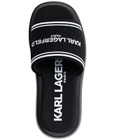 Karl Lagerfeld Paris Women's Ohare Platform Slide Flat Sandals