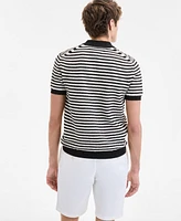Tommy Hilfiger Men's Short-Sleeve Stripe Polo Shirt