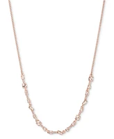 Givenchy Mixed Crystal Statement Necklace, 16" + 3" extender