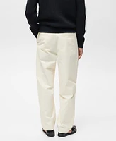 Mango Men's Relaxed Technical Pants