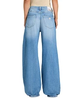 Guess Women's Bellflower High Rise Wide-Leg Jeans