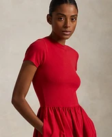 Polo Ralph Lauren Women's Cotton Short-Sleeve Dress