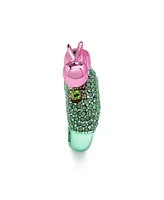 Betsey Johnson Faux Stone Spring Bunny Carrot Cocktail Ring