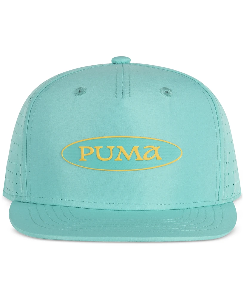 Puma Men's Unity Flat-Brim Logo Hat