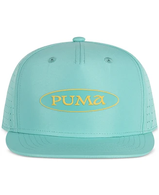Puma Men's Unity Flat-Brim Logo Hat