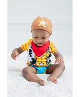 Monsters Inc. Pixar Toy Story Winnie the Pooh Bodysuit and Hat Set