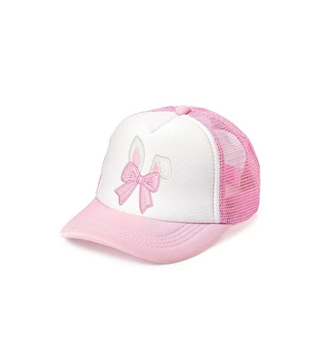 Sweet Wink Girls Coquette Easter Bunny Patch Hat