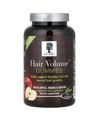 New Nordic Hair Volume Gummies with Apple Herbs & Biotin