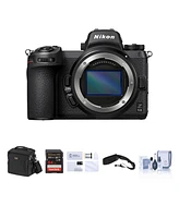 Nikon Z 6II Mirrorless Camera Bundle with 64GB Sd Card, Bag, Screen Protector, Sling Strap, Cleaning Kit