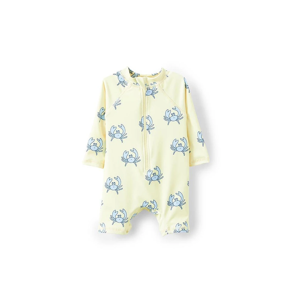 Cotton On Baby Boys Cameron Long Sleeve Swimsuit