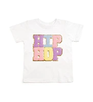 Sweet Wink Toddler Girls Hip Hop Patch Easter Short Sleeve T-Shirt