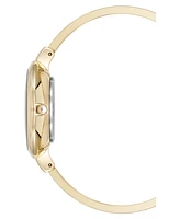 Anne Klein Women's Quartz Charming Floral Gold-Tone Metal Alloy Watch Set, 32mm