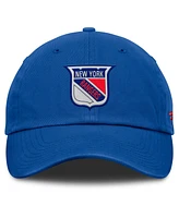 Fanatics Men's Royal New York Rangers Decades Collection Adjustable Hat