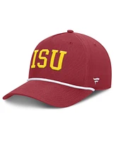 Fanatics Men's Cardinal Iowa State Cyclones Foul Ball Rope Adjustable Hat