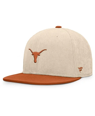 Fanatics Men's Tan Texas Longhorns Catcher Snapback Hat