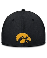 Nike Men's Black Iowa Hawkeyes Local Swoosh Flex Hat