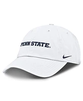 Nike Men's White Penn State Nittany Lions Core Club Mascot Wordmark Adjustable Hat