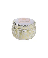 Aromatique The Smell of Spring Printed Tin Candle with Lid, 4 oz.