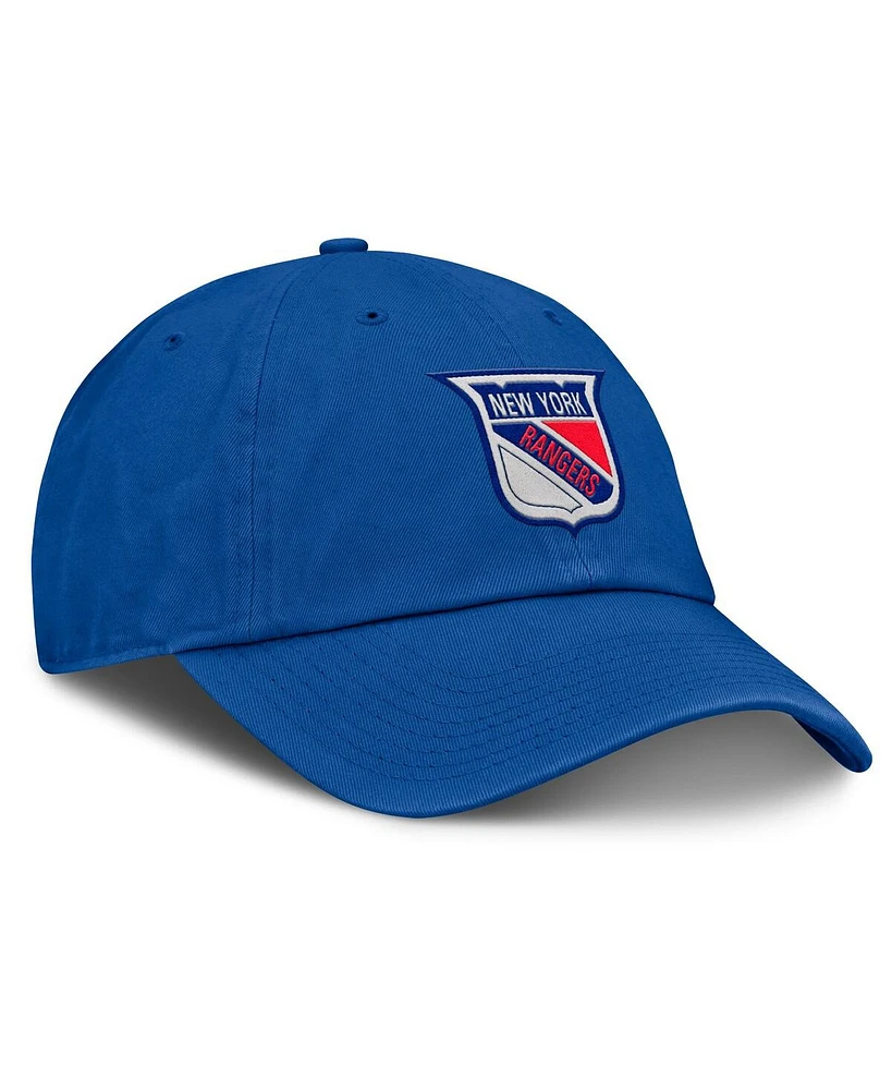 Fanatics Men's Royal New York Rangers Decades Collection Adjustable Hat
