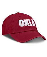 Jordan Men's and Women's Crimson Oklahoma Sooners Local Club Adjustable Hat