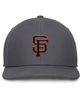Nike Men's Gray San Francisco Giants Pro Performance Snapback Hat