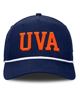 Fanatics Men's Navy Virginia Cavaliers Foul Ball Rope Adjustable Hat