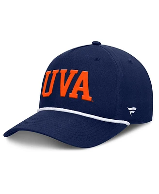 Fanatics Men's Navy Virginia Cavaliers Foul Ball Rope Adjustable Hat