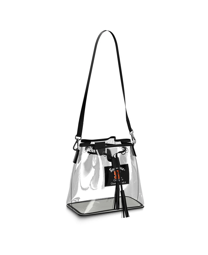 Wear by Erin Andrews Syracuse Orange Clear Stadium Bucket Purse