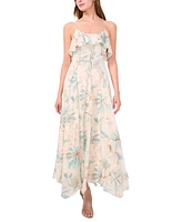 Parker Women's The Haiden Floral Ruffle Maxi Dress
