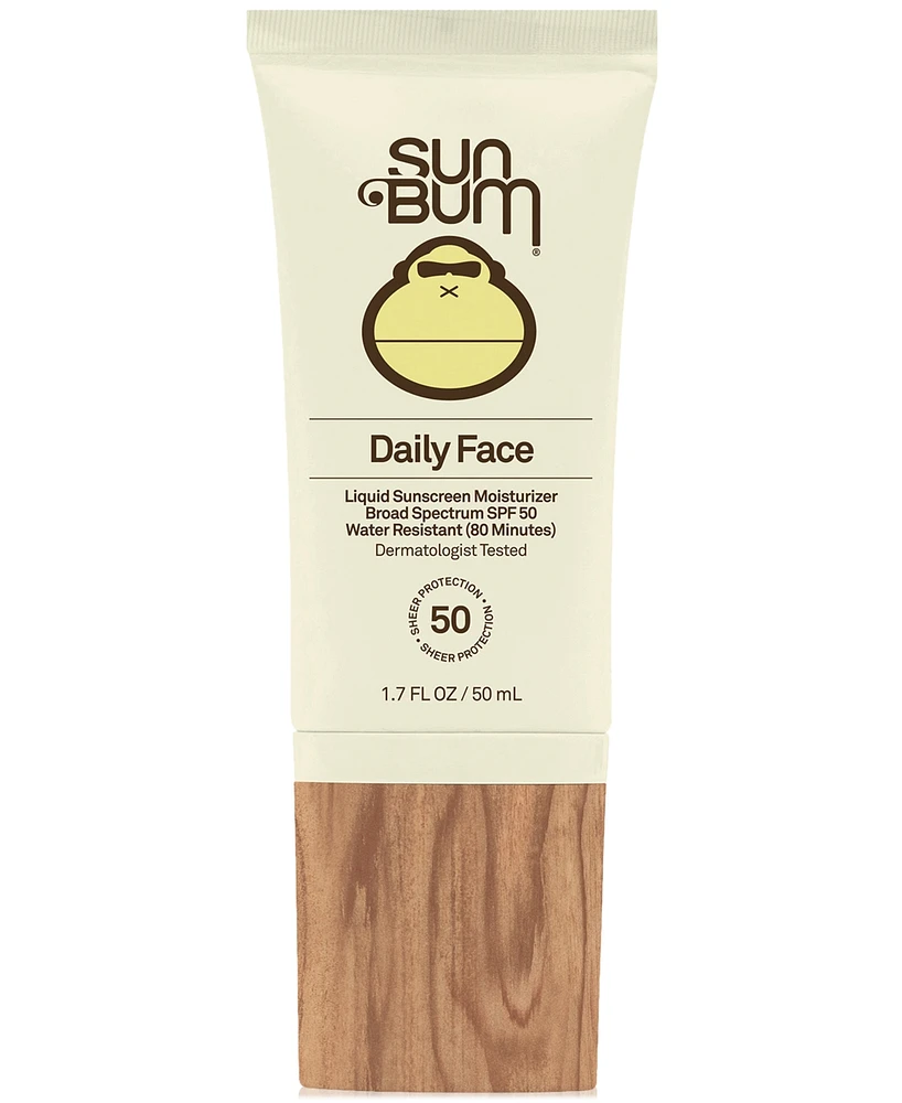 Sun Bum Daily Face Spf 50 Sunscreen, 1.7 oz.
