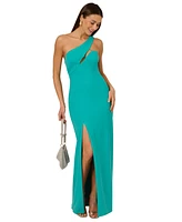 Adrianna by Papell Women's Asymmetric Cutout Gown