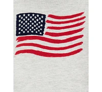 Carter's Baby 2-Pc. American Flag T-Shirt & Shorts Set