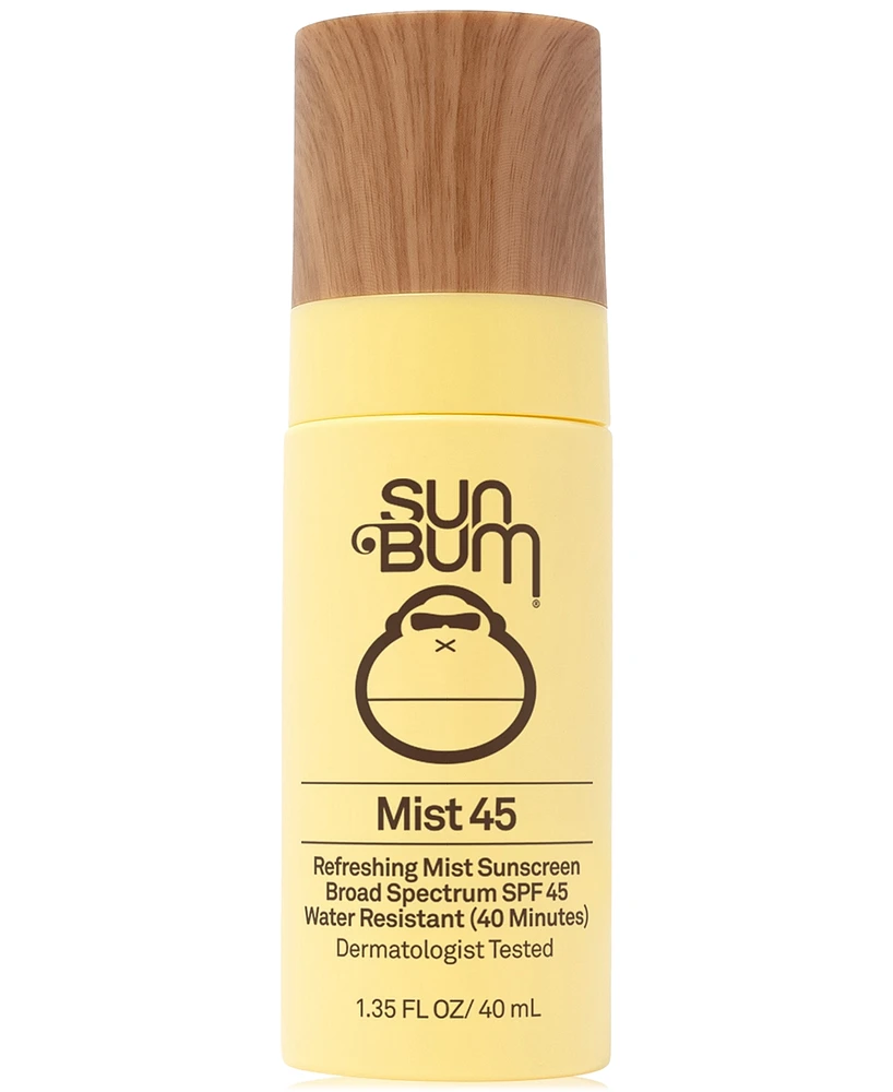 Sun Bum Face Mist Sunscreen Spf 45 Mini, 1.35 oz.