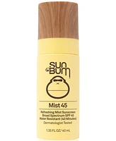 Sun Bum Face Mist Sunscreen Spf 45 Mini, 1.35 oz.